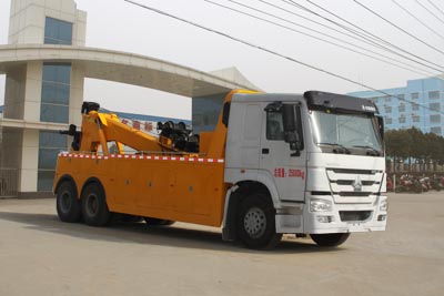 國五重汽斯太爾后雙橋一拖一清障車