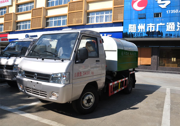 國五凱馬車廂可卸式垃圾車